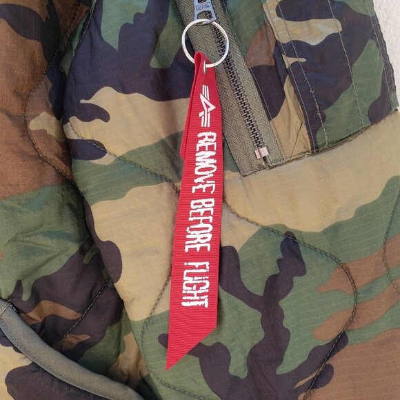 Alpha Industries Quilted Camo Jacket - Picture 6 of 8